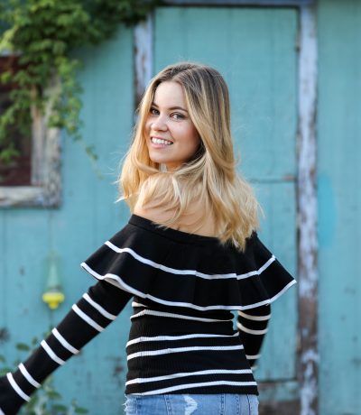fall transition sweater weather off the shoulder