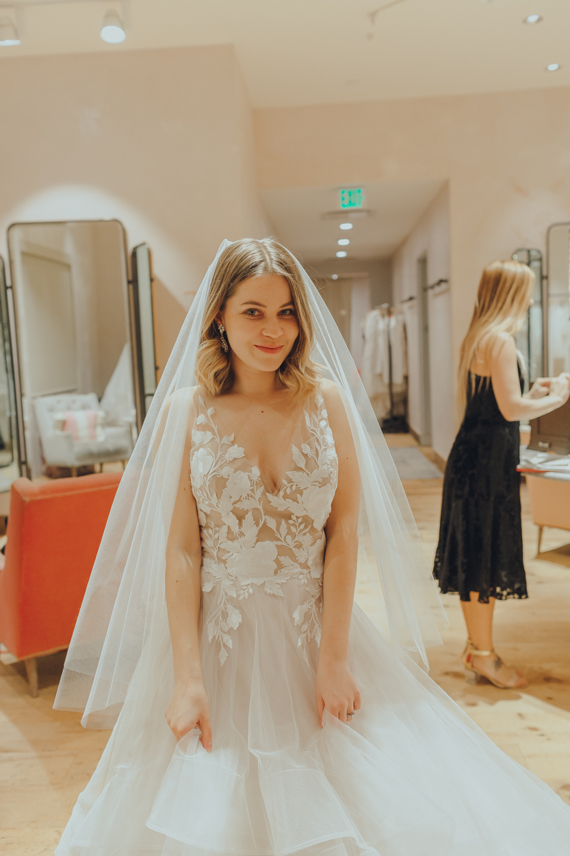 BHLDN wedding Valera gown